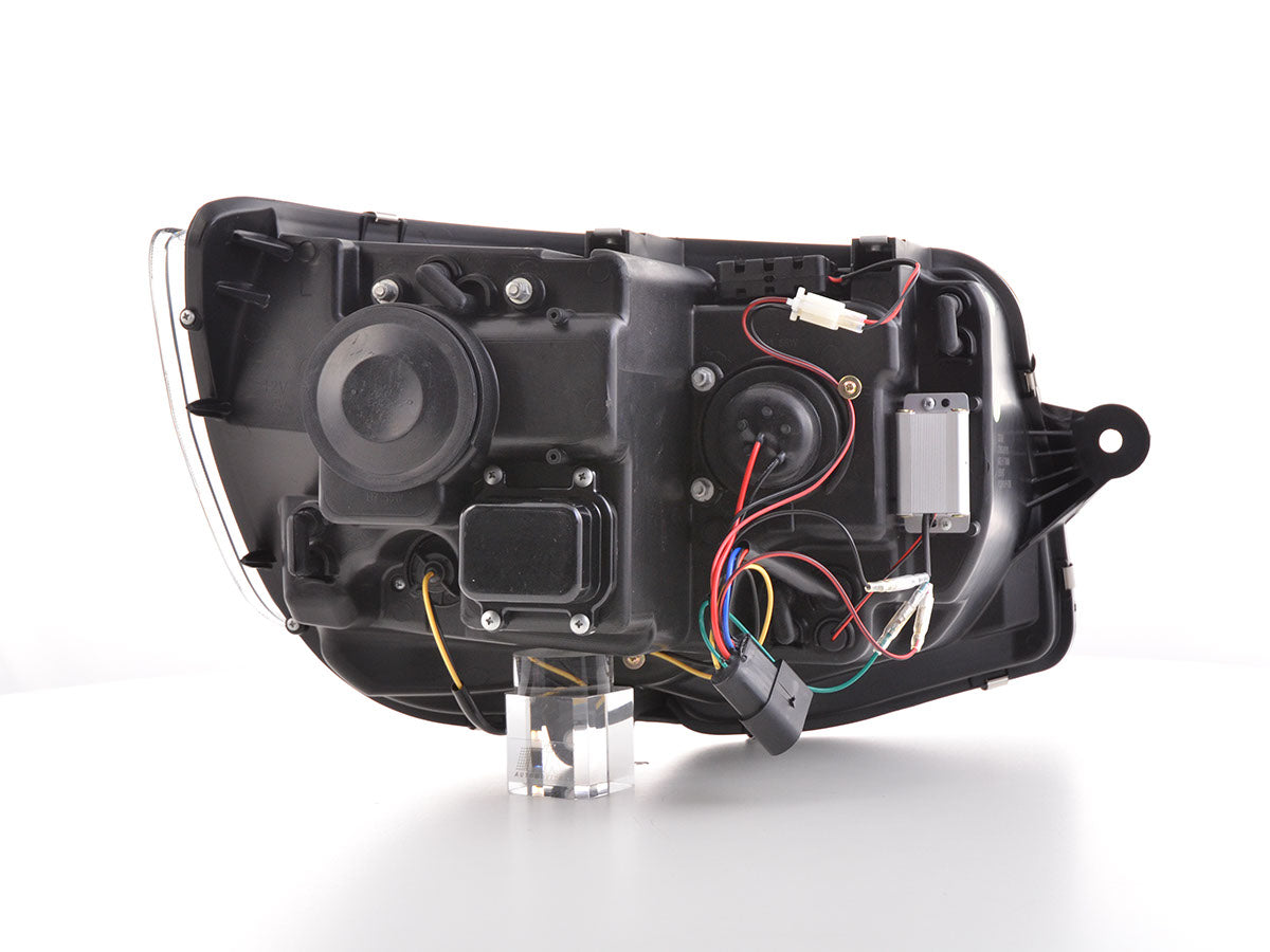 Scheinwerfer Set Daylight LED Tagfahrlicht VW Bus T6 ab 2015 schwarz Scheinwerfer Set Daylight LED Tagfahrlicht VW Bus T6 ab 2015 schwarz